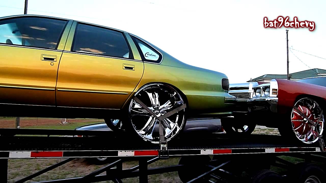 72+Impala+on+26S 454 SS Silverado, 96 Impala SS, 72 Caprice Donk ALL ON 28's - HD ...