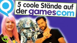 Die coolsten Stände der gamescom 2013 - Fab5