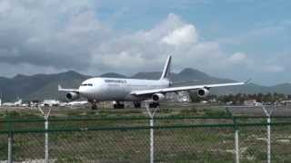 A340 and Sint Maarten