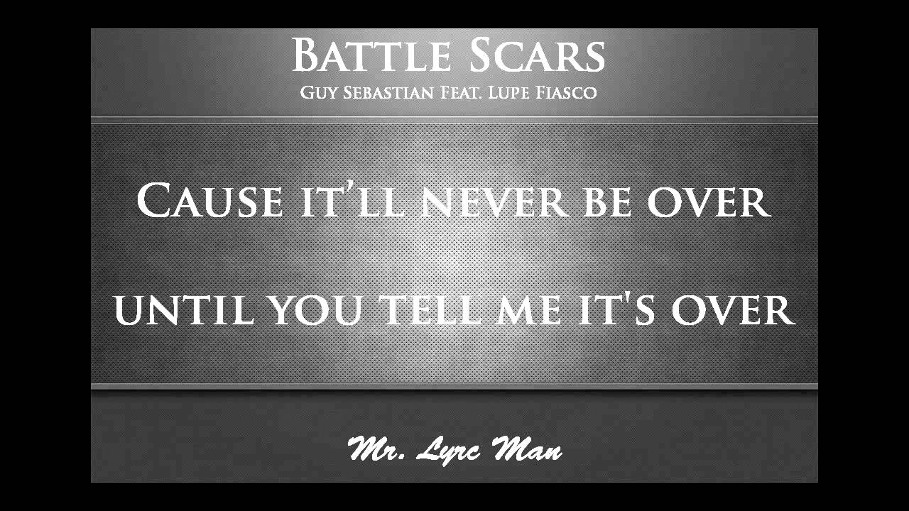 we are lightning scars lyrics