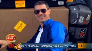 Las Noticias - Pablo Ferrara, en busca del Ironman sin límites