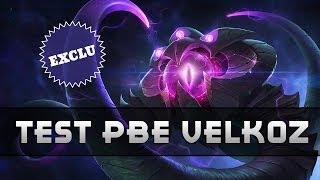 [LoL] Test Vel'Koz PBE - Gameplay FR S4