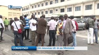 CONASYSED : Un nouveau sit-in au Ministère