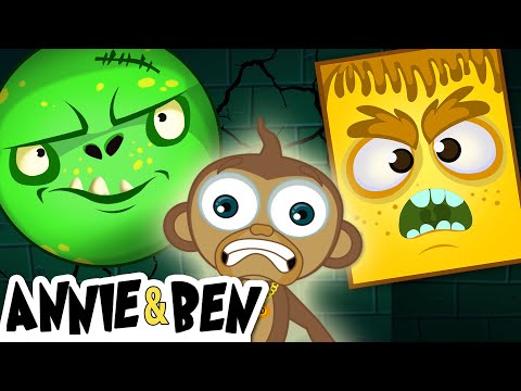 Halloween Funny Puzzle Game for Kids | Learn Colors with SPOOKY MONSTER MASKS | Educational Cartoon