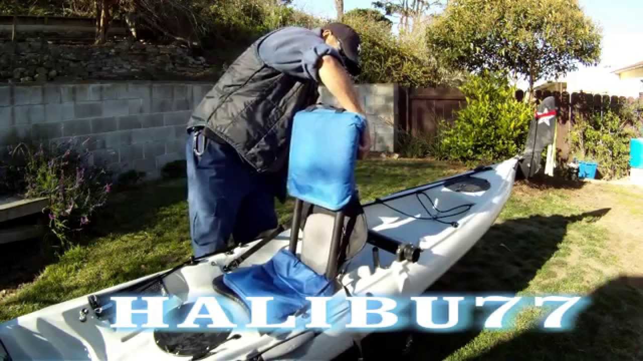 DIY HIGH BACK SUPPORT FOR KAYAK FISHING - YouTube