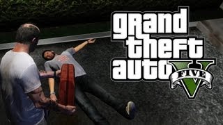 GTA V Sem Spoilers: Ateando Fogo em Inocentes =) (GTA 5 em Português PT-BR)