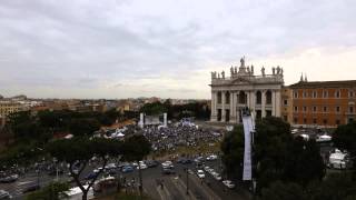 Timelapse Piazza San Giovanni - Movimento 5 stelle