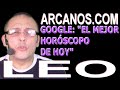 Video Horscopo Semanal LEO  del 31 Enero al 6 Febrero 2021 (Semana 2021-06) (Lectura del Tarot)