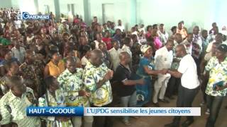 HAUT-OGOOUE : L’UJPDG sensibilise les jeunes citoyens