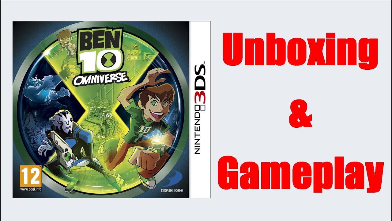 Ben 10 Omniverse Nintendo 3DS Unboxing + Gameplay - YouTube