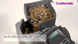 Contadora Clasificadora De Monedas Mach 3 De La Rue Countermatic Youtube