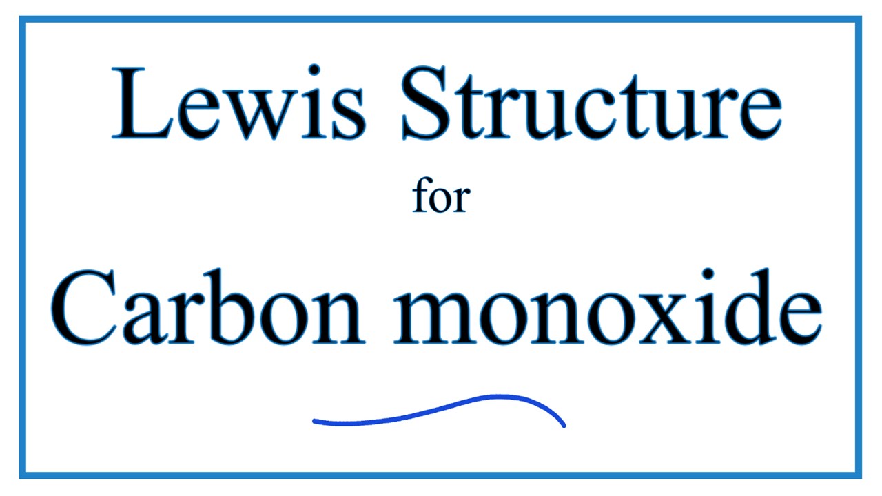 Co Lewis Structure
