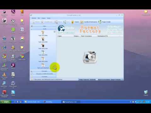 tutorial format factory ita - YouTube