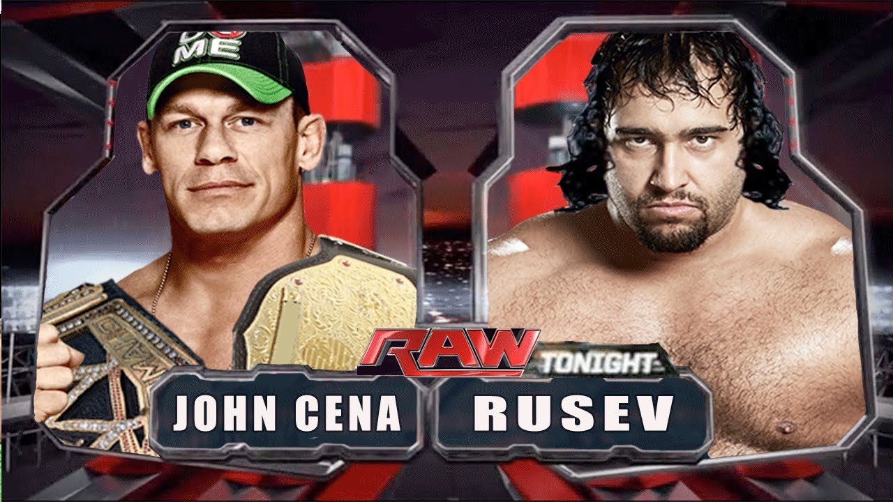 Cena vs Rusev