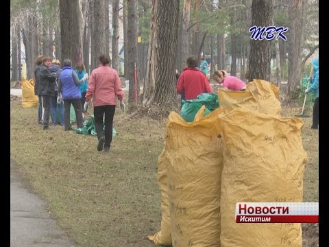 Кураторы федеральных проектов наблюдали за работой искитимцев на субботнике Кураторы федеральных проектов наблюдали за работой искитимцев на субботнике