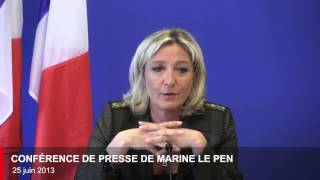 Compte-rendu de Marine Le Pen sur son déplacement en Crimée et en Russie