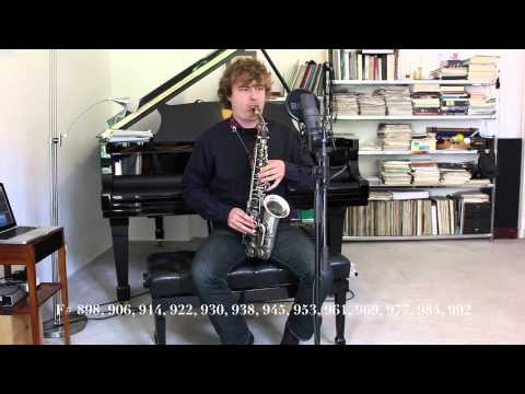 128 notes per octave on Alto Saxophone - Philipp Gerschlauer