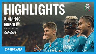 HIGHLIGHTS | Udinese - Napoli 1-1 | Serie A 35ª giornata
