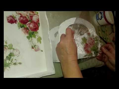 Декупаж мастер-класс с видео Декупаж мастер-класс с видео