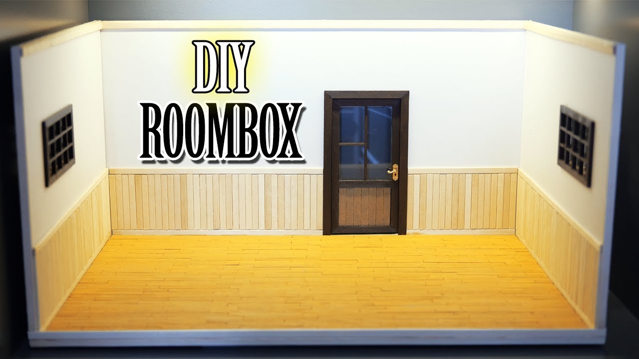 miniature room boxes diy