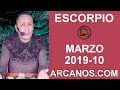 Video Horscopo Semanal ESCORPIO  del 3 al 9 Marzo 2019 (Semana 2019-10) (Lectura del Tarot)