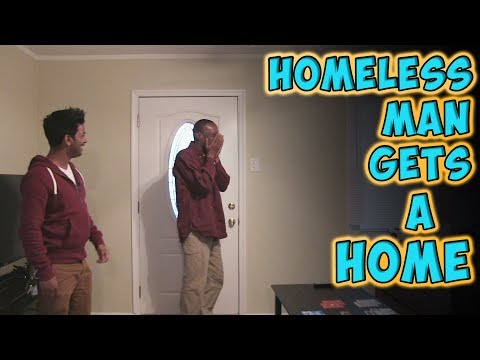 Homeless Man Gets A Home