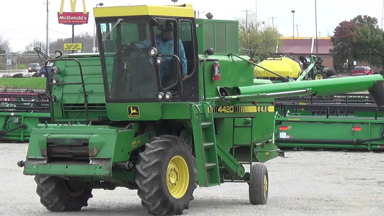 John Deere 4420 Combine For Sale YouTube