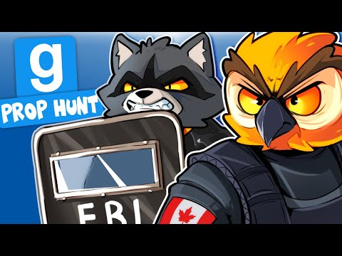 Gmod Ep. 103 - SWAT TEAM VANOSS AND BATCOON! (Prop Hunt Funny Moments)