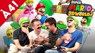 Gros délire à 4 sur Super Mario 3D World !