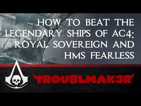 Assassin's Creed Black Flag Legendary Ship Strategy 2 of 4: Royal Sovereign and HMS Fearless