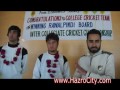 Behboodi village (Hazro)'s young talent in Cricket...