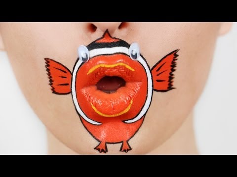 'Fishy lips - Lip Art Tutorial' on ViewPure