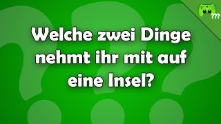 Welche 2 Dinge nehmt ihr mit auf eine Insel ? - Frag PietSmiet ?!