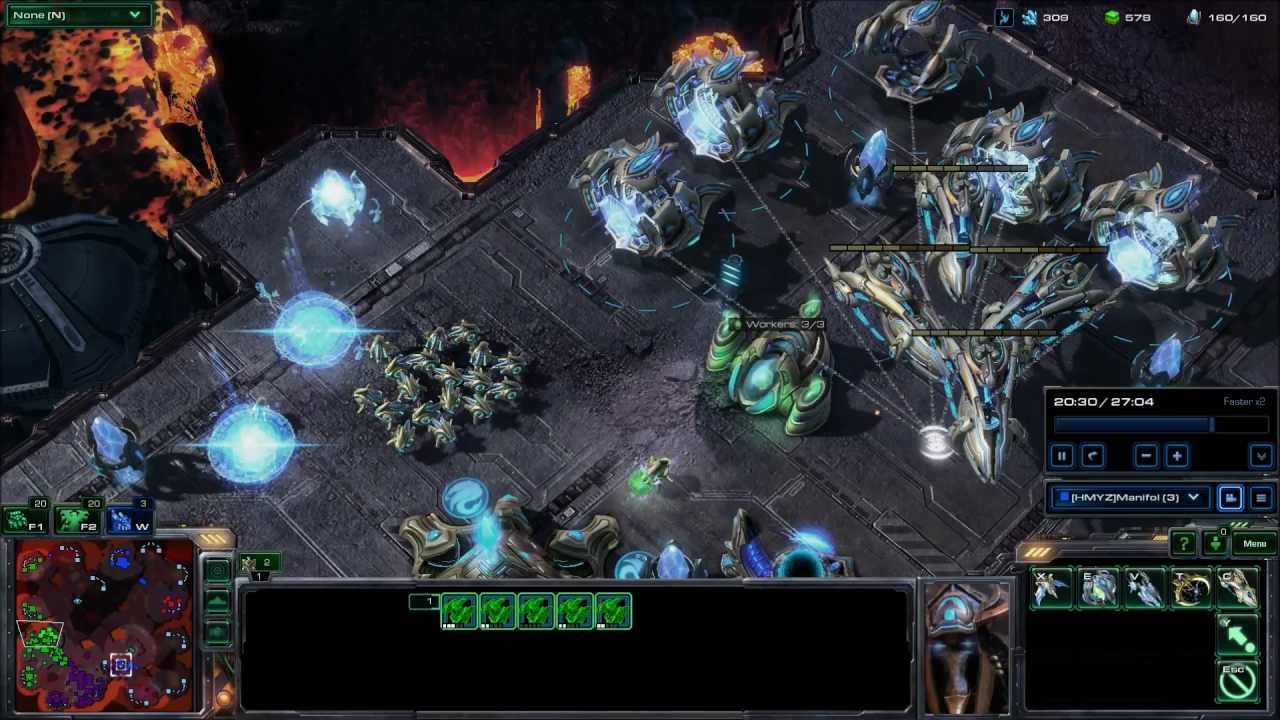 Starcraft 2 Heart of the Swarm Terran vs Zerg