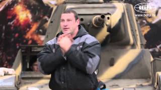 Кирилл Шимко установил новый мировой рекорд: протянул за собой танк Т-26