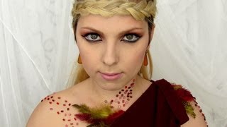 Hunger Games 2 Katniss Everdeen Inspired Fire Makeup Tutorial