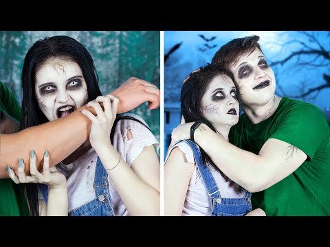 16 Funny Zombie Pranks / What If Your BFF Is A Zombie