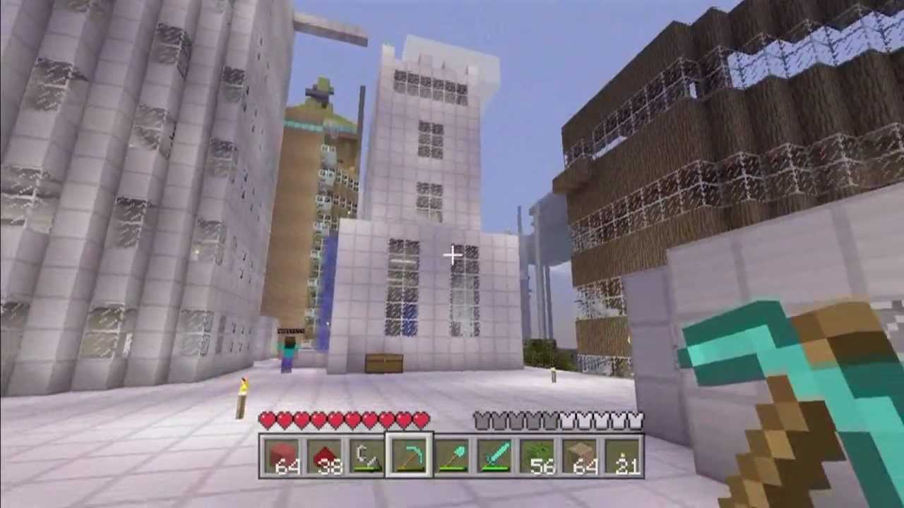 Minecraft - Xbox 360 Edition - Big City - YouTube