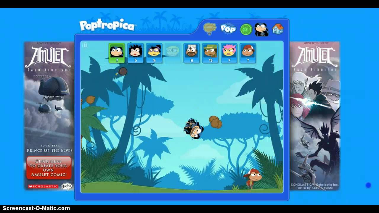 Poptropica Reality TV Island Full Walkthrough - YouTube