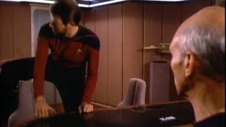 Riker Sits Down Riker Sits Down