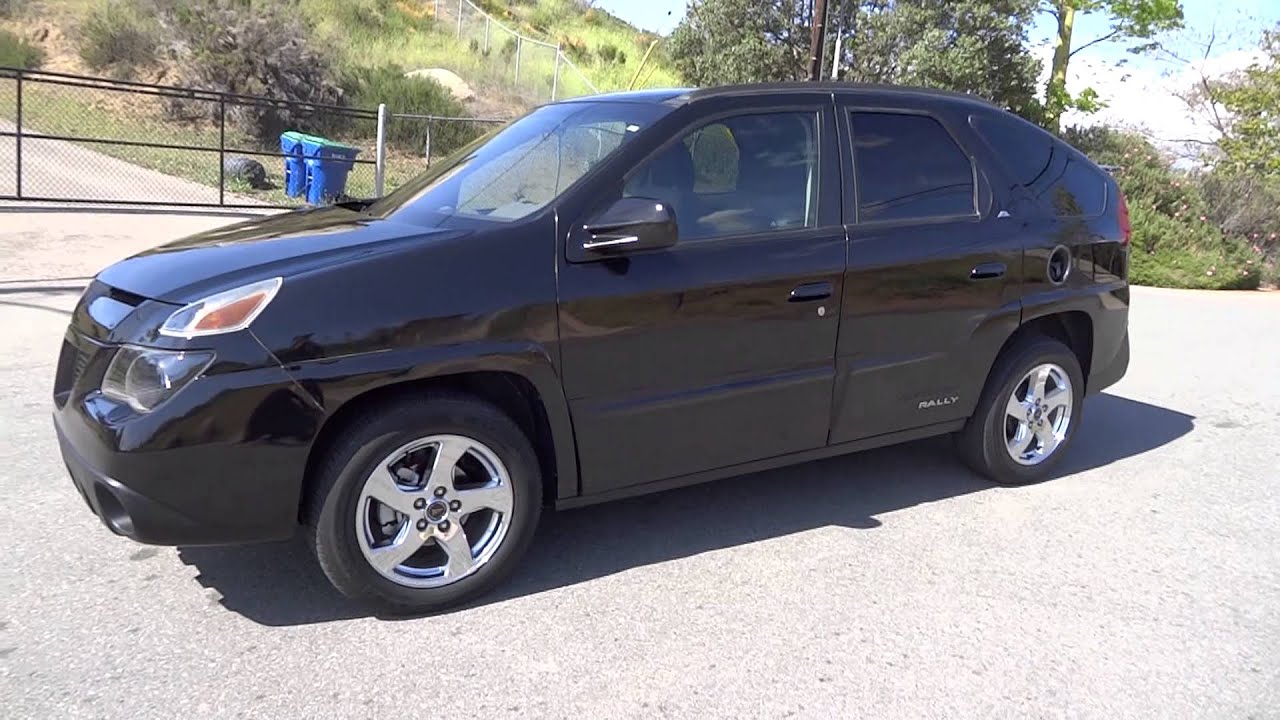 2005 Pontiac Aztek Rally Edition Crossover CUV Sport SUV 1 Owner 68K