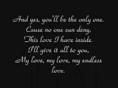 ENDLESS LOVE LYRICS endless love lyrics: