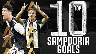 🗓?Top 10 Juventus - Sampdoria Goals! | Ronaldo, Dybala, Marchisio, Baggio & More!