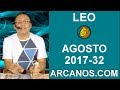 Video Horscopo Semanal LEO  del 6 al 12 Agosto 2017 (Semana 2017-32) (Lectura del Tarot)