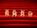 Birthday Greetings - Dog Quartet - Happy Birthday ecards - Birthday Greeting Cards