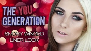 Smoky Winged Liner Look - The You Generation