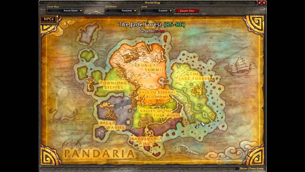 Zandalari Warbringer Locations