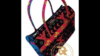 MAKING LOUIS VUITTON ANKARA BAG (D I Y)