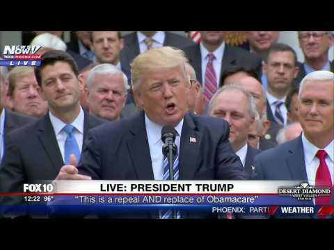 ytCropper | FULL SPEECH: President Trump On Historic House Obamacare Repeal (FNN)