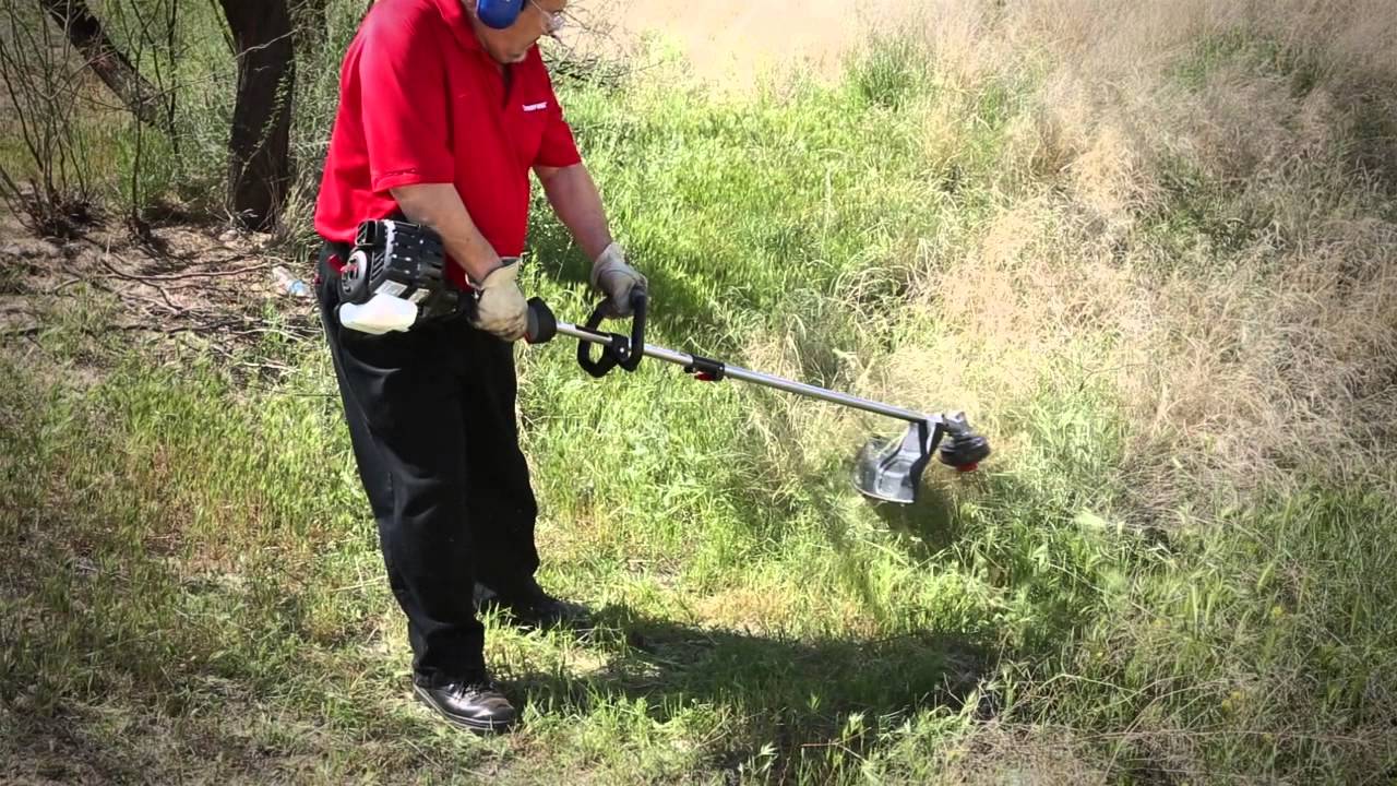 The TB2044 XP gas string trimmer How to set up your 2cycle trimmer
